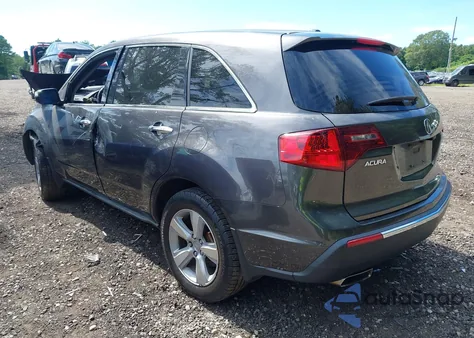 2011 Acura Mdx from USA, damaged, VIN 2HNYD2H21BH522914